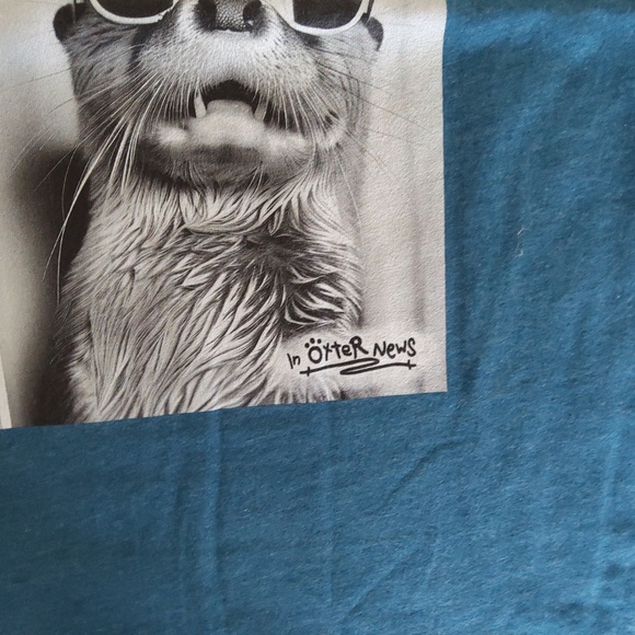 Otter tee, NWOT - Picture 3 of 6